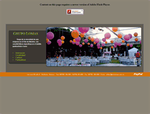 Tablet Screenshot of grupolomas.com.mx
